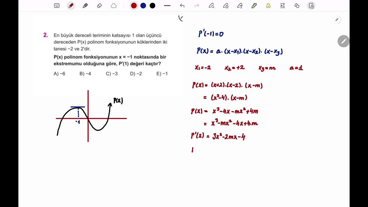 Tehlikeli Türev soruları | ZOR 🚨