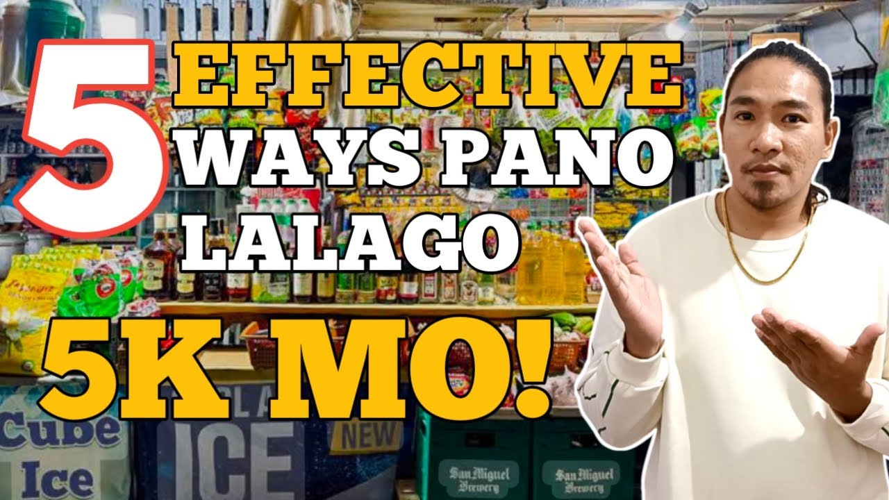 5 EPEKTIBONG PARAAN PAPANO LALAGO ANG 5K MO - Mark Salazar