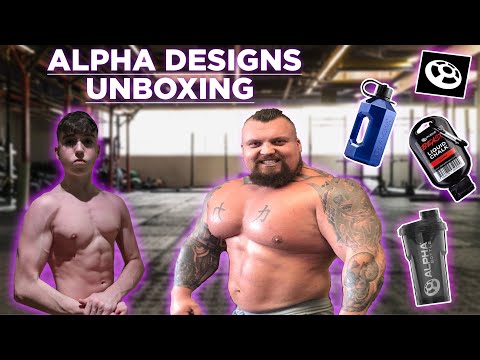 Alpha Designs Unboxing | Eddie Hall's (WORLDS STRONGEST MAN) Company
