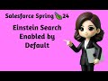 Salesforce Spring 🍃 24 ‐ Einstein Search Enabled by Default
