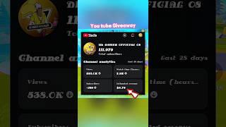 You Tube Account Giveaway May Subscribers