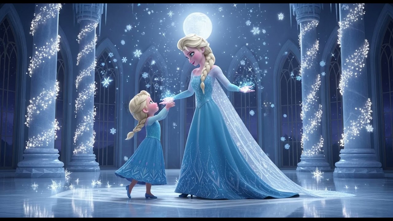 Elsa Family Frozen Sparkle Dance ✨❄️