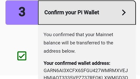 confirm wallet yawe ya pi for mainnet transaction || bikore nonaha
