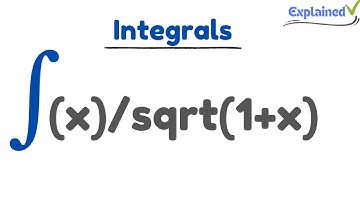 Integral of arcsin(x)/sqrt(1+x) (by parts)