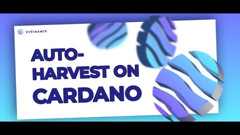 How to stake #VYFI tokens Quick VyFinance App Overview #Ada #Cardano