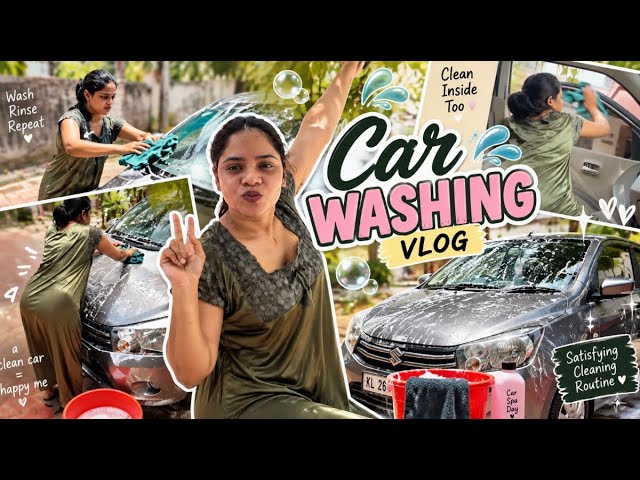 Car Wash Day ❤️ | Keziasvlog 