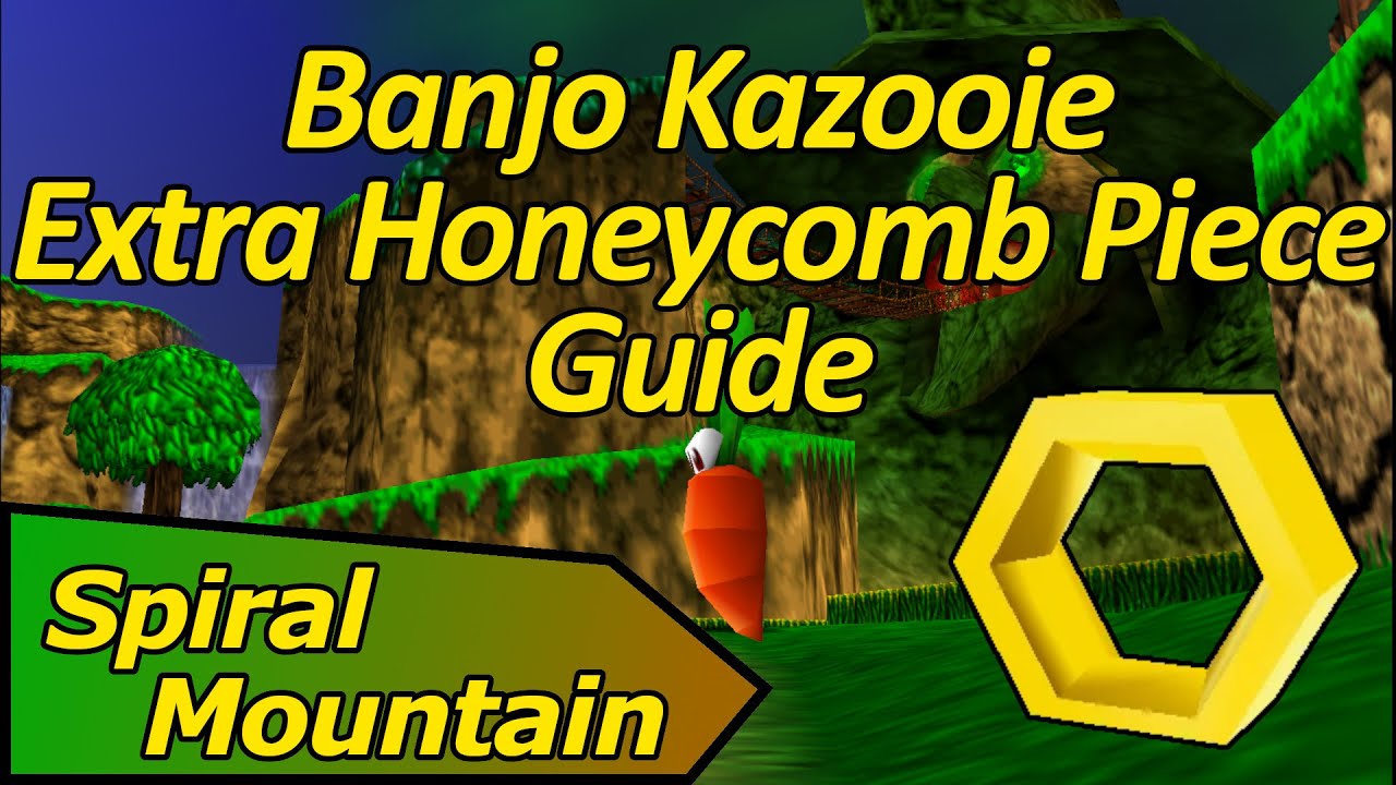 Collecting Extra Pieces on Spiral Mountain Banjo Kazooie