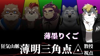 【マーダーミステリー】狂気山脈―薄明三角点◬―【薄墨りくご/教授視点】