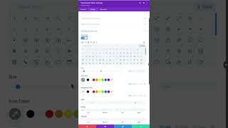 Ending Quote Icon Design Tab Settings For Divi Testimonial Slider