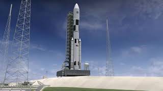 Space Launch System Animation