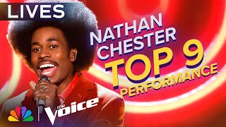 Nathan Chester Performs Otis Redding's 'Try a Little Tenderness' | The Voice Lives | NBC