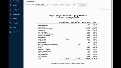 QuickBooks Online View Expenses by Customer or Job