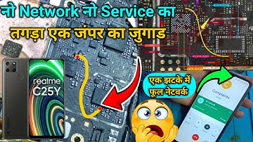Realme C25-Y No Network-No Service Problem