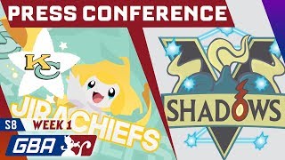 GBA S8W1 KC Jirachiefs Press Conference w/ Jolt (feat. The Verd)