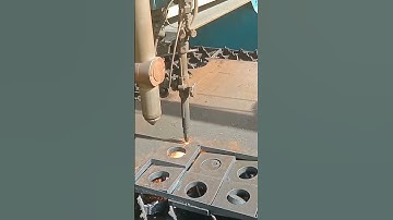 #cncplasma #work CNC PLASMA & OXY FLAME 25mm cutting