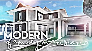 Bloxburg House Tutorial Modern 162k - family home bloxburg roblox tutorial