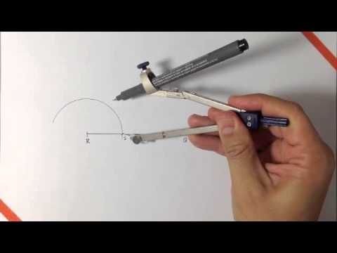 Vídeo: Como Desenhar Uma Perpendicular