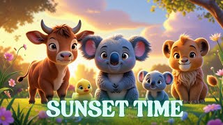 Sunset time -    Praise for kids |  Bible kids  |  Bible for children | Jesus loves me