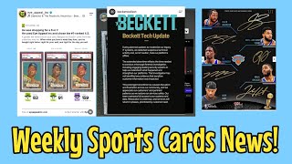 Beckett SUSPICIOUS Activity! | Hairy PSA Situation! | Insane Market! | & More Sports Card News!