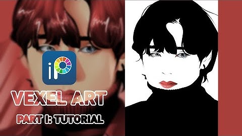 PART I: VEXEL ART TUTORIAL [EYES AND LIPS] | BTS KIM TAEHYUNG | @ibisPaint