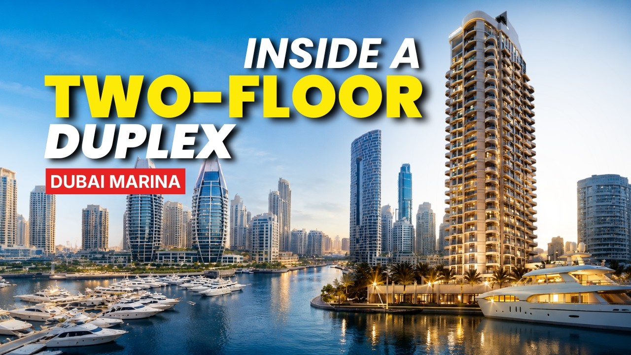 $11 Million, 2 Floors & Front-Row Seats to Dubai Marina