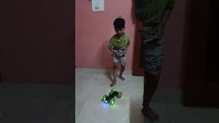 Tushan Ji Enjoying New Monster Stunt Car 360 ..Bachpan sabse acha .