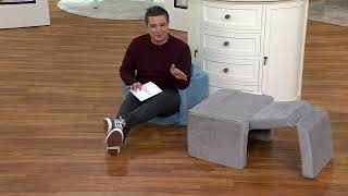 Huddle Junior Kids 2-in-1-Schaumstoff-Klappcouch auf QVC