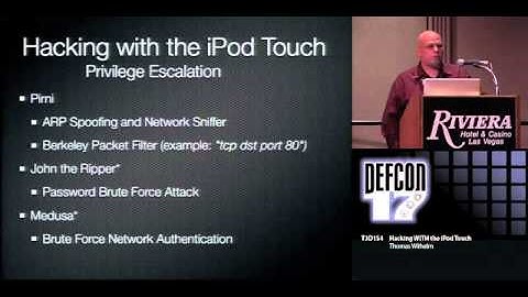 DEFCON 17- Hacking WITH the iPod Touch.mp4