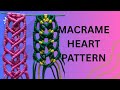 Macrame heartchain#diy #macramedesign#heart design #homedecor#handmade #homemade #art #macrameknots