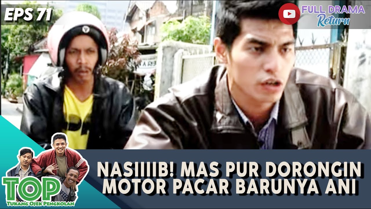 NASIIIIB! MAS PUR DORONGIN MOTOR PACAR BARUNYA ANI - TUKANG OJEK PENGKOLAN