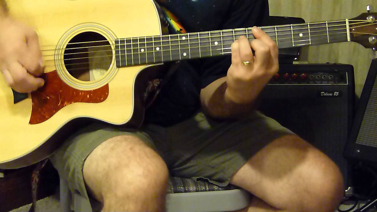 Grateful Dead Candyman guitar cover YouTube