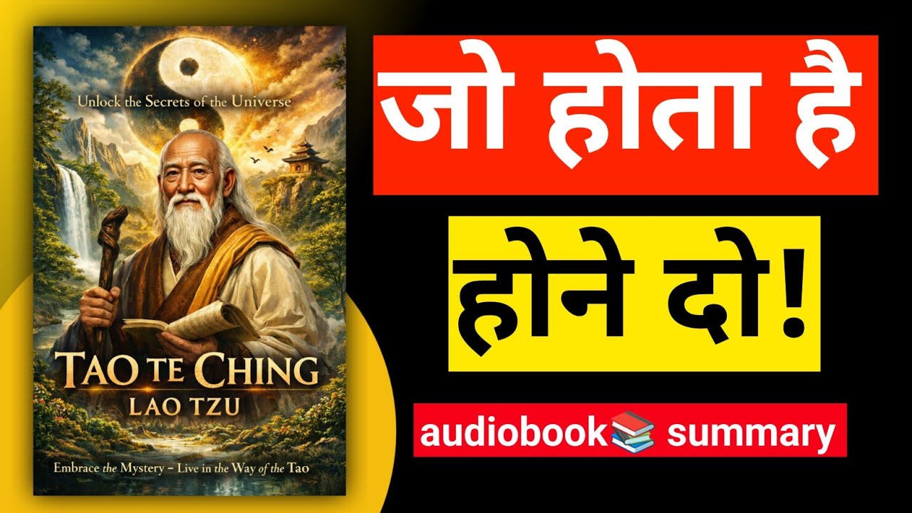 Tao Te Ching by LAO TZU | Audiobook in Hindi | सिर्फ शांत मन में सभी मुश्किलों के हल हैं