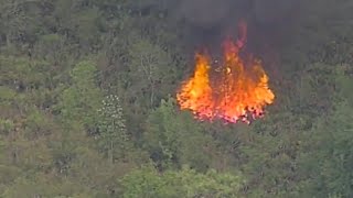 Burning brush to prevent fires in Central Florida