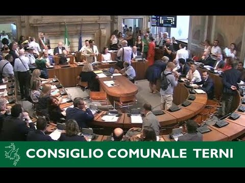 Seduta  Consiglio comunale  Terni  18.7.2022