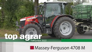 Massey Ferguson 4708 M mit Frontlader FL3717 X im top agrar-Praxistest