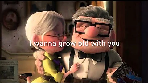 WESTLIFE - I WANNA GROW OLD WITH YOU (warning... emotional) LYRICS VIDEO
