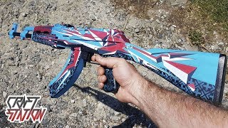 Как сделать АК-47  Буйство Красок CS:GO DIY AK-47 | Point Disarray