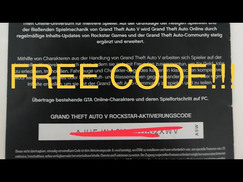 free gta v activation code