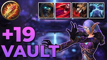 +19 The Azure Vault Tyrannical | 65.9k Overall | 10.0 Arcane Mage PoV M+ WoW Dragonflight