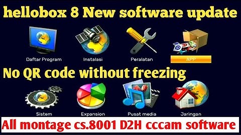 Hellobox 8 Software || Updated All Montage CS 8001! 88e.working.3015,6901,A3-A6.