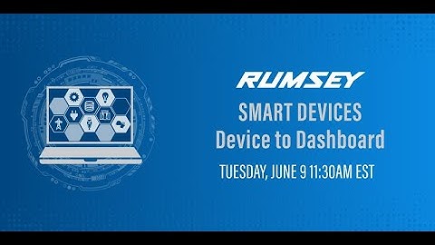 SMART Devices: Device to Dashboard
