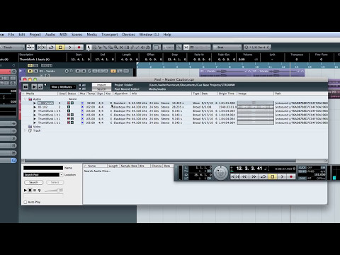 Audio Recording and Processing Part II | Advanced Features in Cubase 7