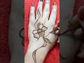 Simple &amp; Beautiful Henna mehedi design #shorts #ytshorts #youtubeshorts #henna #mehndi #hennadesign