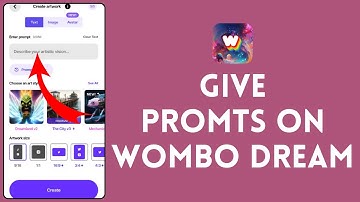 How to Give Promts on Wombo Dream 2024 | Wombo Dream Tutorial