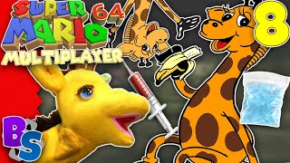 HAROLD THE DRUG GIRAFFE (Super Mario 64 Multiplayer) - Button Smashers!