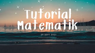 Tutorial Matematik AM015 : Topic 5 : Inverse Function Part 1 News