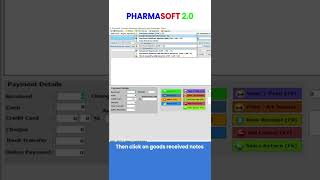 PharmaSoft 4.0 - How to manage GRN screenshot 3