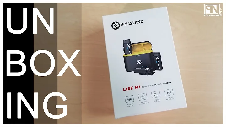 Hollyland Lark M1 Duo Digital Wireless Microphone - Unboxing & Demonstration - Poc Network