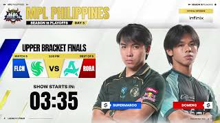 🔴 LIVE | MPL PH S18 | ENGLISH - Playoffs Day 3