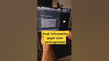 Anak informatika gagal ujian pemrograman #programmer #coding #informatika